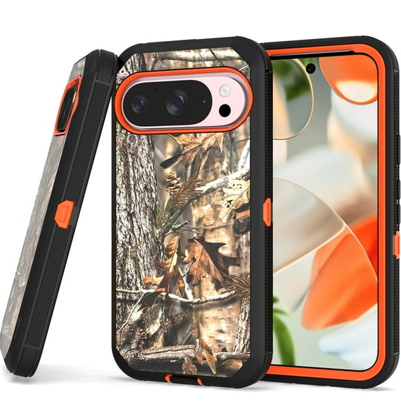 CoverON For Google Pixel 10 / Pixel 10 Pro Case, Military Grade Heavy Duty Full Body Rugged Phone Cover, Camo
