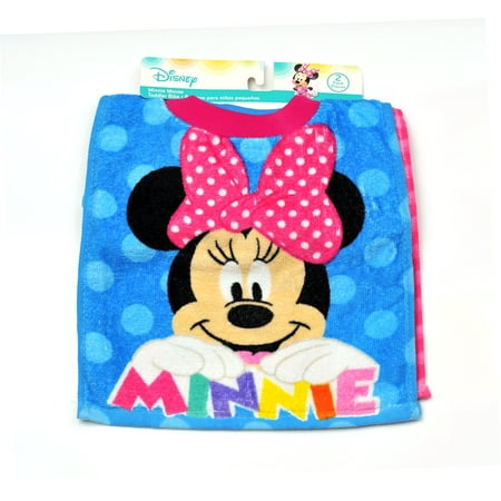 Minnie Mouse 2 Pk. Towel Bibs