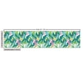 thumbnail image 2 of Ambesonne Tropical Fabric by the Yard Upholstery, Fern and Monstera Leaves, 5 Yards, Multicolor, 2 of 4