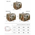 thumbnail image 2 of Pumpkins Fall Toaster Cover 4 Slice, Large Kitchen Appliance Covers, Thanksgiving Floral Farmhouse Modern Art Toaster Oven Cover with Loop, Bread Machine Cover Polyester Dust Cover Protection, 2 of 4