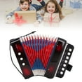 thumbnail image 1 of Kids Button Accordion, 7 Keys, Musical Instrument for Educational Playmates, 1 of 7
