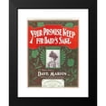 thumbnail image 2 of Anonymous 11x14 Black Modern Framed Museum Art Print Titled - Your Promise Keep for Baby's Sake (1899), 2 of 5