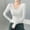 A1_White, variant on Outfmvch Ribbed Long Sleeve Tops for Women Scoop Neck Ribbed Knit Basic Tees Stretch Crewneck Slim Fitted Basic Solid Double Lined Basic Tee Long Sleeve Basic Fitted Tees for Womena2_black L