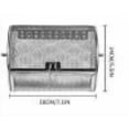 thumbnail image 1 of PEONAVET Grill Cage Mesh Cylindrical Barbecue Rack, Rolling Barbecue Cage For Outdoor Barbecue, 1 of 2