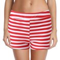 thumbnail image 1 of Braguitas de bikini de cintura alta para mujer Braguitas de baño con estampado floral Pantalones cortos de playa Trajes de baño Fridja  nalpqowj50577, 1 of 6