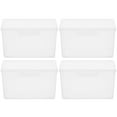 thumbnail image 1 of MOVTOTOP 4pcs Photo Organizer Box Storage for Photos and Greeting Cards, 1 of 8