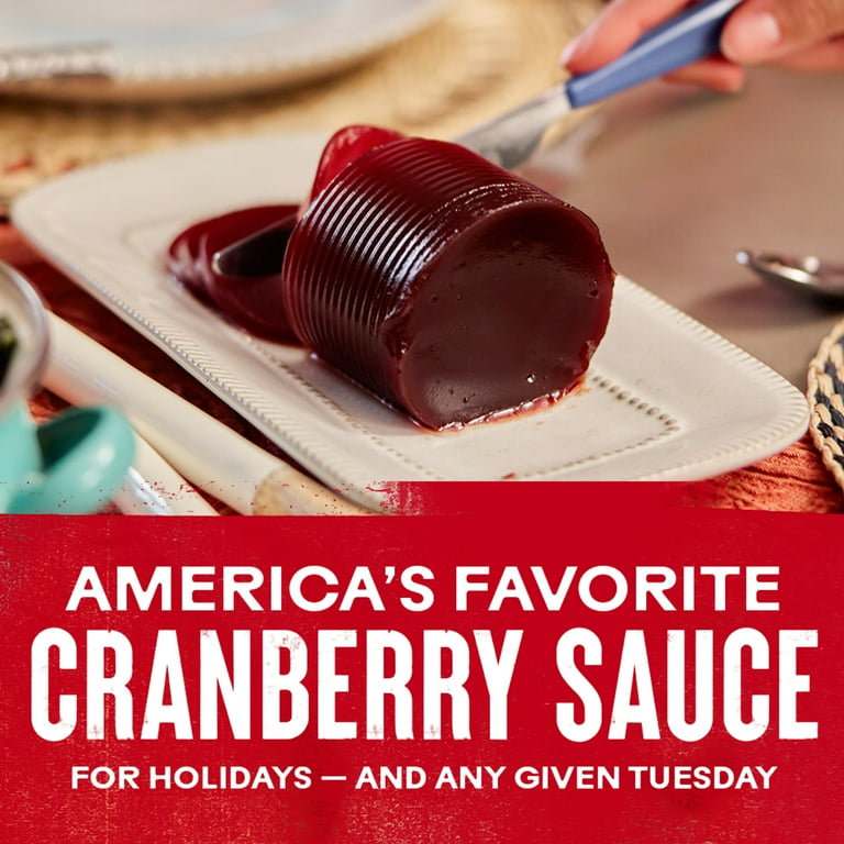 Ocean Spray Jellied Cranberry Sauce, Sweet and Tangy Side