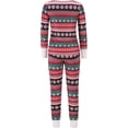 thumbnail image 4 of Asskyus Women’s Pajamas Tops and Pants Sets Cotton Racks, Ladies Long Sleeve Pants Christmas Printing, 4 of 6