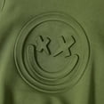 thumbnail image 2 of PatPat Chandails à Capuchon pour Tout-Petits Garçon et Fille, Manches Longues, Couleur Unie, Chandails à Capuchon pour Filles, Vert Armée, 4-5T, Liquidation, 2 of 5