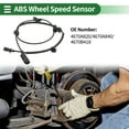 thumbnail image 2 of Sensor de velocidad de rueda ABS Unique Bargains Sensor ABS Sistema de frenos antibloqueo No.4670A820 para Mitsubishi ASX 2013-2024 Trasero Derecho, 2 of 7