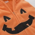 thumbnail image 4 of Traje con capucha de calabaza para bebé, disfraz de Halloween, mono para niño pequeño, 4 of 5