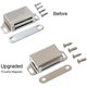 thumbnail image 4 of [Actualizado] Paquete de 8 cierres magnéticos para puertas de gabinete de acero inoxidable con tornillos a juego incluidos, 4 of 8