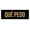 Black Gold, variant on Signs ByLITA Basic Qué pedo Sign (Black) - Small