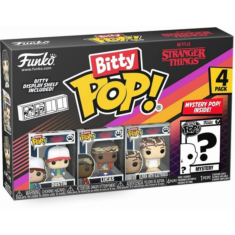 ストレンジャー・シングス Funko pop 4体 Funko Bitty POP!: Stranger Things SZN1 - Dustin 4-Pack - Walmart.com