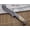 White, variant on 10.5 Long hand forged Damascus steel skinning Knife,5.5" full tang blade, Ram horn scale with Damascus bolster, Cow hide Leather sheath