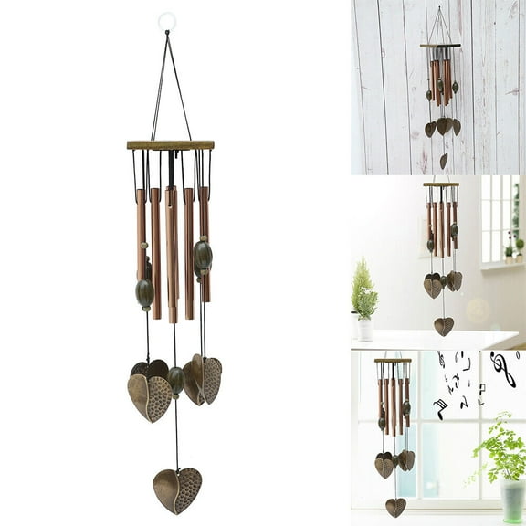 WEISIPU 22in Wind Chimes Deep Tone Metal Windchime for Garden, Patio, Home or Outdoor Decor