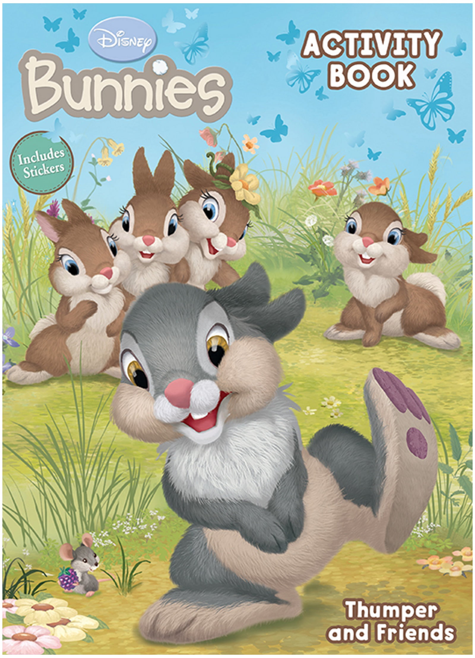 Disney's Bunnies 20 Page Coloring and Activity Book with Stickers ... - Otakugadgets