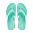thumbnail image 2 of OKABASHI Women's Splash Flip Flops - Sea Glass - Sandals, Narrow- Width 3.5" Size L (9.5-10.5), 2 of 3