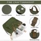 thumbnail image 3 of Canvas Tote Bag for Women 14inch Large Crossbody Tote Bag With Multi Pockets Canvas Crossbody Bag Top Handle Shoulder Bag Work Tote Bags, 3 of 4