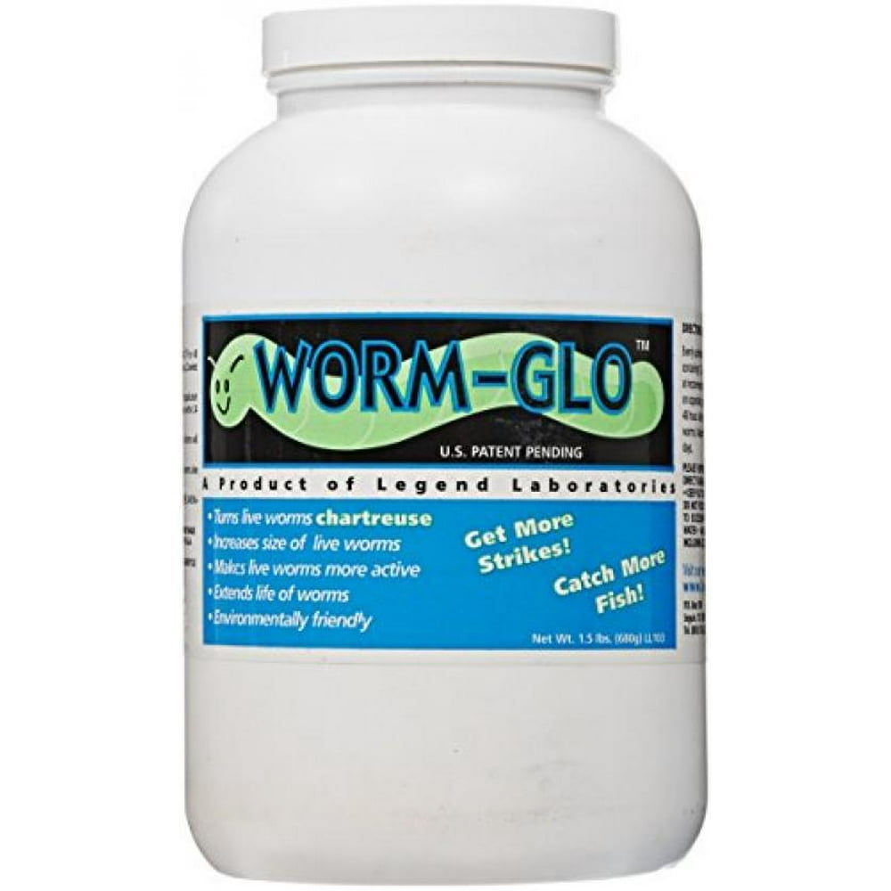 Legend LL103 Worm Glo 1.5Lb Plastic Bottle