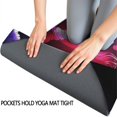 thumbnail image 3 of Colorful Butterfly Pattern Hot Yoga Mat Towel Non Slip for Hot Yoga - Quick-Drying Yoga Mat Cover with 4 Corner Pockets with Travel Bag - Hot Yoga Towel Non Slip Grip Moisture Wicking Sweat 70"x26", 3 of 6