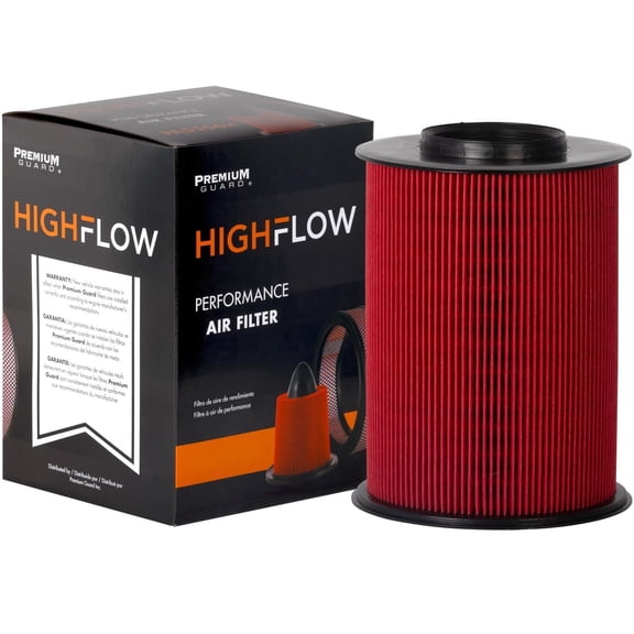 HIGHFLOW High Performance, Pre-Oiled Disposable Engine Air Filter PA6149X | Fits 2012-2018 Ford Focus, 2013-2019 Escape, 2015-2019 Lincoln MKC, 2014-2016 Ford Transit Connect