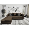 thumbnail image 2 of Sala Esquinera El Bazar Store Aston Chocolate 260x200 cm, Tela Lino nacional, Modular, 2 of 4