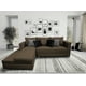 thumbnail image 2 of Sala Esquinera El Bazar Store Aston Chocolate 260x200 cm, Tela Lino nacional, Modular, 2 of 4