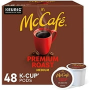 Mccaf Premium Roast, Keurig Single Serve K-Cup Pods, Medium Roast Coffee Pods, 48 Count