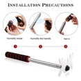 thumbnail image 2 of Retractable Billiard Cue Stick Bridge with Bridge Head, Billiard Pool Cue Accessory for Pool Table,Bridge Head,White, 2 of 7