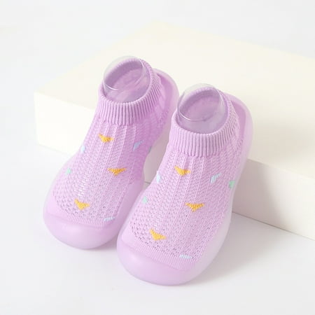 

Infant Baby Girls Boys Non-Slip Shoes Soft Sole Toddler Slip On Newborn Crib Moccasins Casual Sneaker Flat Lazy Loafers First Walkers Shoe