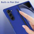 thumbnail image 4 of For Samsung Galaxy Z Fold 7 Slim Matte PC Shockproof Phone Cases With S Pen - Blue, 4 of 5