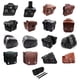 thumbnail image 5 of Kenally Alforja para motocicleta, resistente al desgaste, de viaje, de gran capacidad, portátil, impermeable, para cola de motocicleta, fácil Accesorios para motos 20 negro, 5 of 6