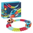 thumbnail image 1 of Juego De Juguetes De Pista De Carreras De Coches Flexibles De 360 ​​​​grados Para Construir Para Niños Con Luces LED, Fácil Montaje, Regalo Educativo Perfecto Para Niños, 1 of 8