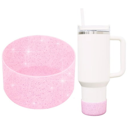 

Janrevotw 1 Piece Silicone Mug Sleeve Bottom Cover For Coffee Mugs And Water Bottles 40oz Capacity 7.5cm Diameter Protective Cover