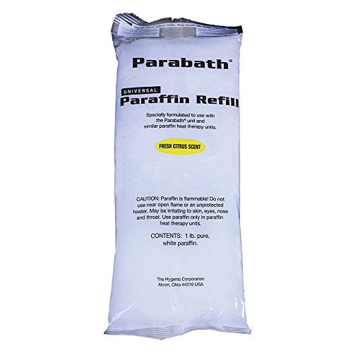 Parabath Paraffin Wax Refill for Hands & Feet, 6 lbs of Citrus Paraffin
