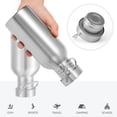 thumbnail image 5 of Neihepal 20oz Single Wall Stainless Steel Water Bottle with Handle, BPA Free, 4 Pack, 5 of 7