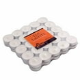 thumbnail image 2 of 100 Pack Tea Light Candles Bulk Pack 3 hours Burn White Unscented, 2 of 5