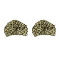 thumbnail image 2 of Kearding Gorros de ducha Estampado de flores Cubierta elástica impermeable Baño Ajustable Sombrero universal Mujeres Niñas Baño Estampado de Type10 NO10, 2 of 6