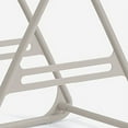 thumbnail image 4 of Perchero de almacenamiento de polipropileno triangular con diseño redondeado, organizador multifuncional, color gris, 4 of 5