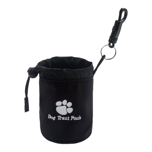 jesticaly Durable Snack Bag Pouch For Reward-Based Training Very Durable Dog Treat Pouch black