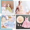 thumbnail image 5 of 10.94 Yards Tiny Lace Trim 0.2 Inch Wide Doll Mini Lace Trim DIY Craft Ribbon for Doll Clothes Sewing Craft Supplies and Gift Wrapping Decorations Golden, 5 of 5