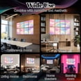thumbnail image 7 of 8 Pack Art Acoustic Panels Sound Absorbing Abstract Fantasy pastel color Cute landscape Decorative Soundproof Wall Panels Self Adhesive for Nursery Game Room Bedroom 48"x32", 7 of 7