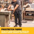 thumbnail image 4 of Pantalones de trabajo DEWALT Protradesman de corte holgado con bolsillo tipo funda, 4 of 6
