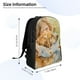 thumbnail image 4 of Easygdp Girl Hugging Dog Flowers Mochila Versátil y Elegante: Comodidad, Almacenaje y Durabilidad para la Universidad, Trabajo, Viajes y Uso Diario, 4 of 8