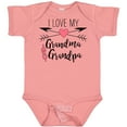thumbnail image 3 of Inktastic I Love My Grandma and Grandpa Heart and Arrows Boys or Girls Baby Bodysuit, 3 of 5