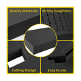 thumbnail image 5 of 4 PCS Pick Apart Foam Insert Pluck Pre Square Sheet Foam with Bottom Use for Board Game Box Cases Storage Drawer A, 5 of 5