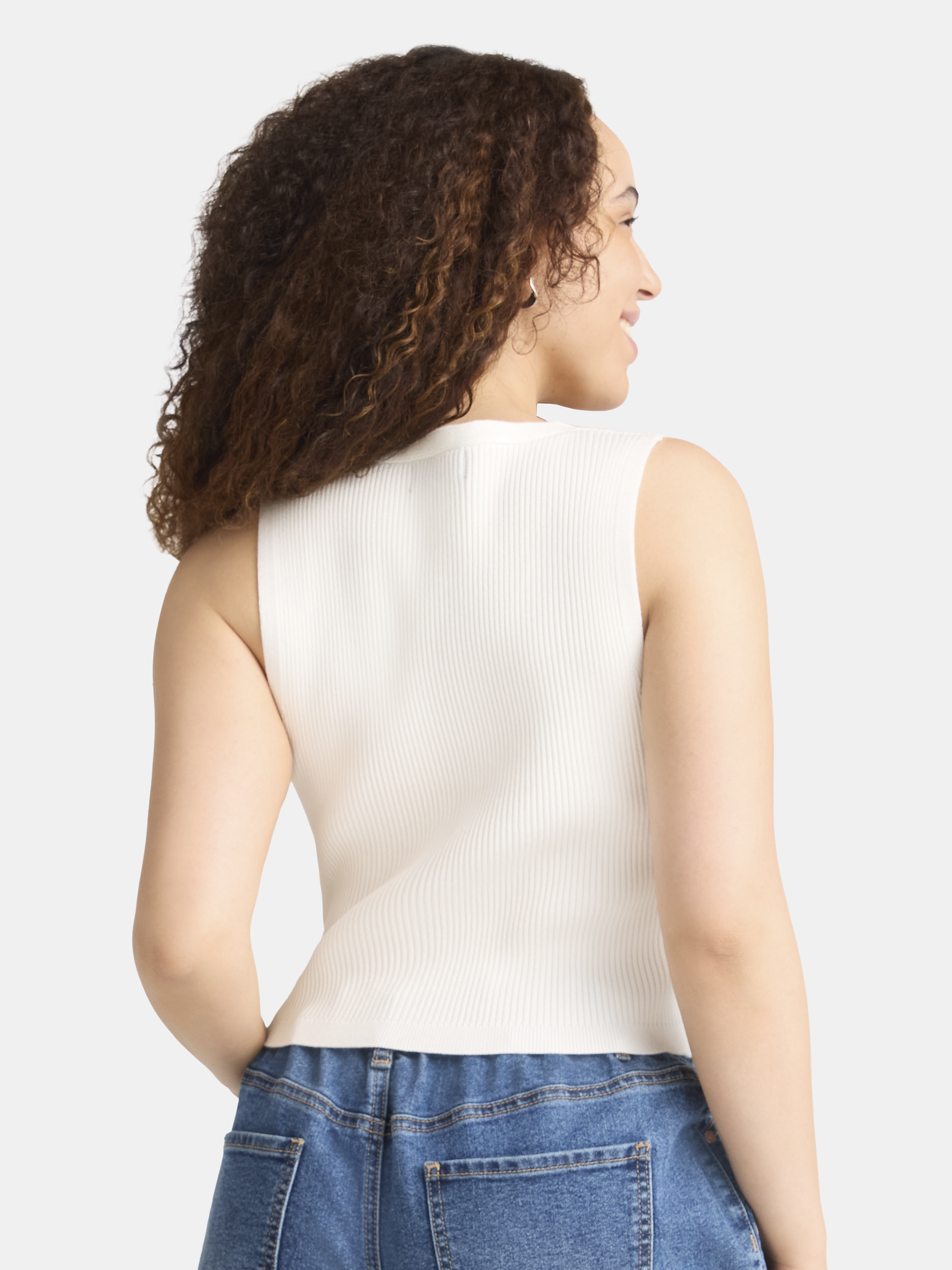 トップス NOBRAND knit vest Madden NYC Women's Sleeveless Knit Vest Top, Sizes XXS-2XL