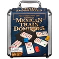 thumbnail image 1 of Spin Master Games, juego de dominó de tren mexicano, juego de mesa de azulejos en estuche de transpo, 1 of 8