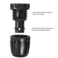 thumbnail image 4 of Adaptadores de manguera de riego por goteo Uxcell 15Pack para tubería de 1/2" (16mm OD), 4 of 7
